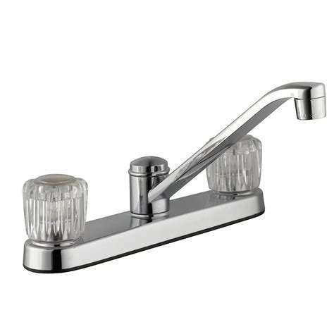 Glacier Bay 2 Handle Kitchen Faucet - Chrome | The Home Depot Canada