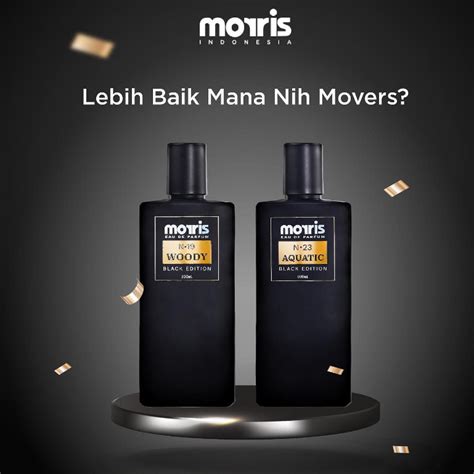 Jual Morris Eau De Parfum Black Edition Series Ml Morris Edp