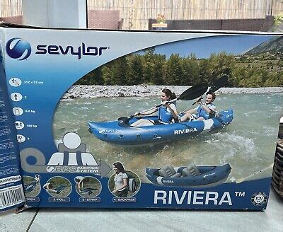 Sevylor Tahaa Kayak Inflatable Lightweight 2 Person Canoe River