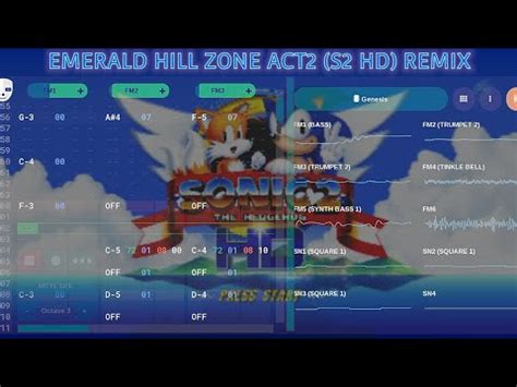 Sonic Hd Emerald Hill Zone Act Sega Genesis Remix Ym