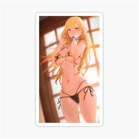 Sexy Bikini Marin Kitagawa My Up Darling Sticker For Sale By