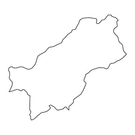 Premium Vector Paktia Province Map Administrative Division Of Afghanistan