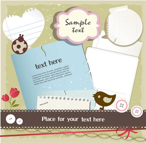 Scrapbook Elements Stock Vector Image By Katerinarspb 10751141