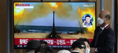 Nordkorea Feuert Hunderte Geschosse Ab Tagesschau De