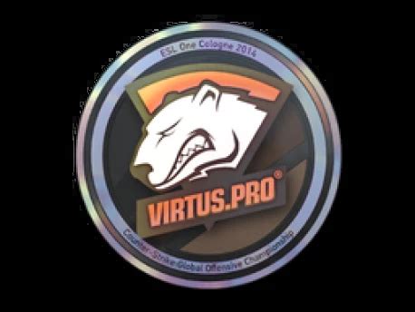 Наклейка Virtus Pro голографическая Кёльн 2014 КС ГО Купить