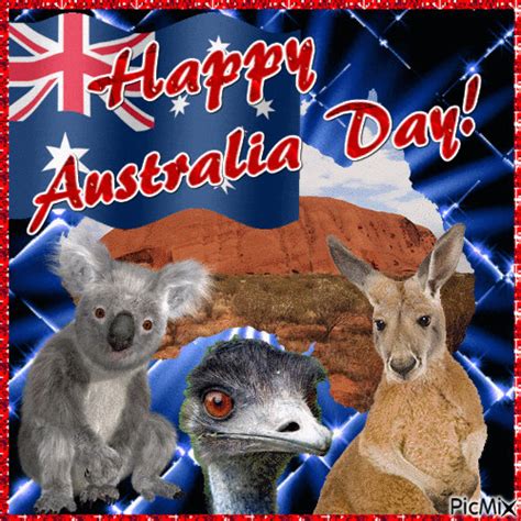 Happy Australia Day Free Animated  Picmix