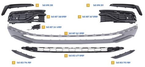 5658537949B9 Накладка, угловая чё VAG | Запчасти на DRIVE2