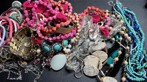 Thredup Mixed Lb Rescue Mystery Jewelry Unboxing Part Phoenix Az