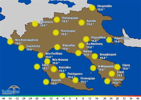 Ο καιρός στην Χαλκιδική. Weather in Chalkidiki. - YouWeather