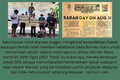 31 Ogos 1963 Adalah Tarikh Kemerdekaan Sabah Yang Tanya Mana