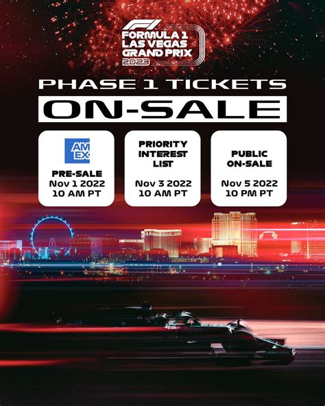 F1 Las Vegas On Twitter We Are Excited To Announce Our Ticket Sales