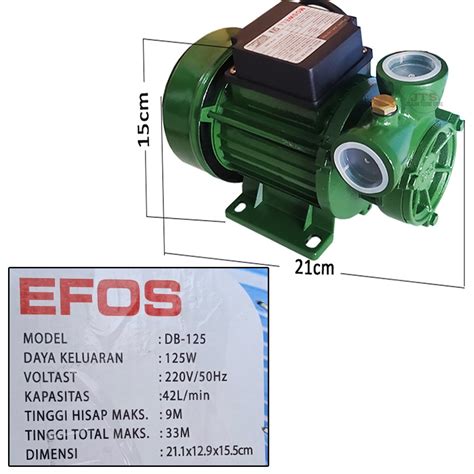 Jual EFOS Mesin Pompa Air Pipa 1inch Sedot Air Sumur Pompa Air Listrik