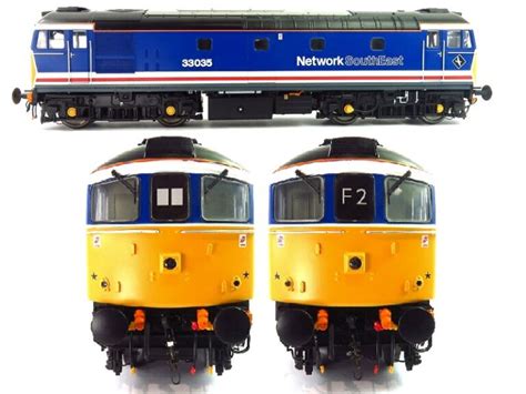 Heljan 3461 Class 33 33035 In Network Southeast Livery Oo Gauge Rainbow Railways