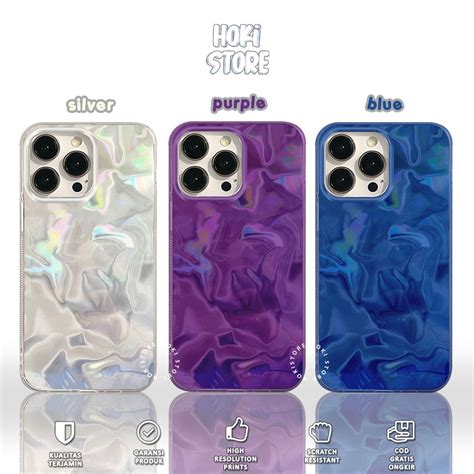 Jual Case Hologram Watery Texture Infinix NOTE 40 HOT 40 40i 10 PLAY 11 PLAY 12 PLAY 30 30i