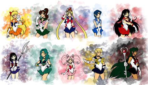 Sailor Moon Compilation By Sailoranime On Deviantart