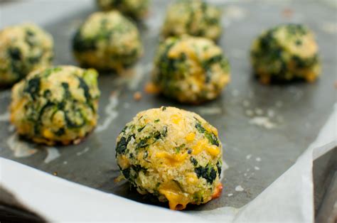 Spinach and Cheese Balls - Tabitha Talks Food