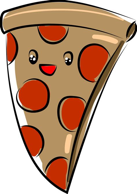 Pizza Slice Illustration Vector On White Background 13771392 Vector