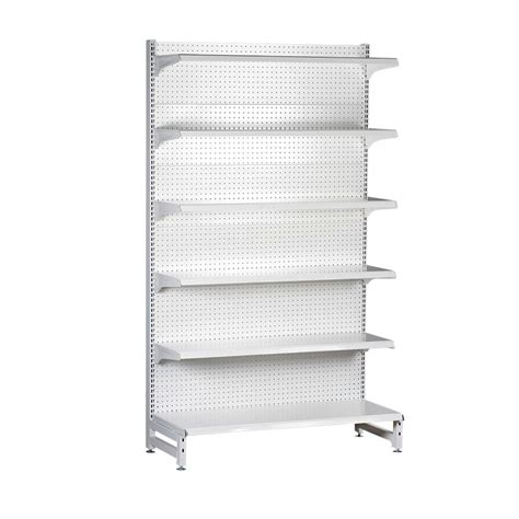 700W 2000H 450D Medium Duty Single Sided Peg Board Gondola