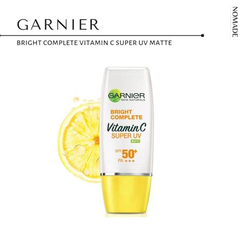 Garnier Bright Complete Vitamin C Super Uv Matte 30ml Lazada Indonesia