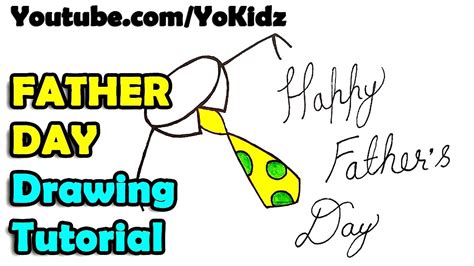 How To Draw Father S Day Card Youtube