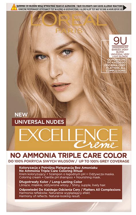 LOreal Paris Excellence Creme Universal Nudes Trwała Farba do Włosów