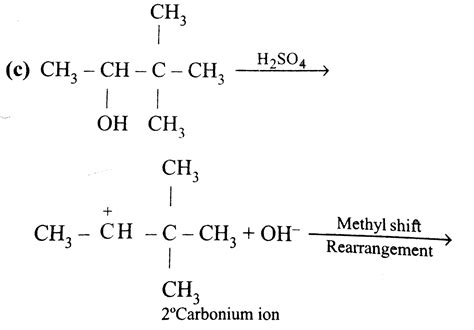 When `33 `dimethyl` 2 `butanol Is Heated With `h2so4` The Major