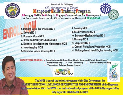 January 17 2023 The MANPOWER SKILLS TRAINING PROGRAM In Partnership