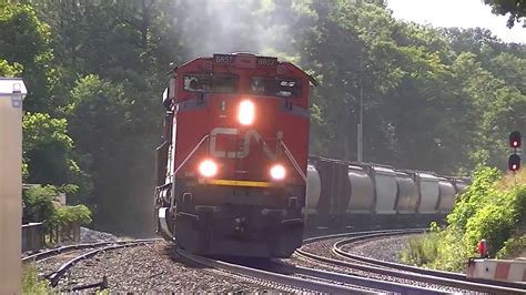 Norfolk Southern A Sb Unit Grain With Cn Power Mableton Ga