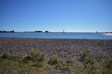 Grand Marais Campground Beach Minnesota Lake Superior Beach