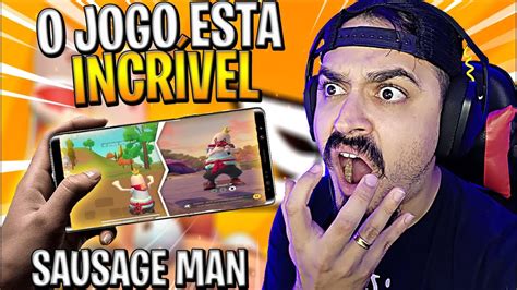 Saiu Sausage Man Na Playstore E Esta Incrivel Sausage Man Youtube