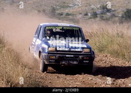 Bruno Saby Fra Daniel Le Saux Fra Renault Alpine Gr Bozian