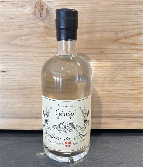 Distillerie Des Aravis Genepi Sec Eau De Vie Bonjour Drinks 52 OFF