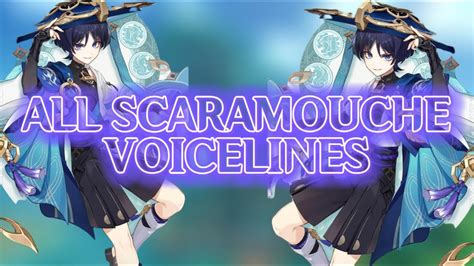 Scaramouche voicelines