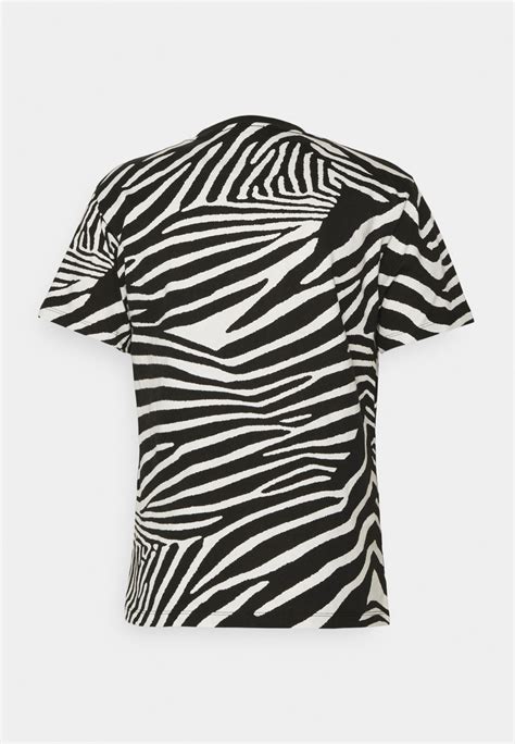 The Kooples T Shirt Mc Camiseta Estampada Black Whitenegro Zalandoes