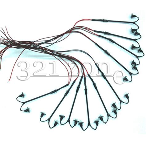 10 Stk Lampen Laternen Spur H0 12V Doppelflammig Modellbauleuchten 1