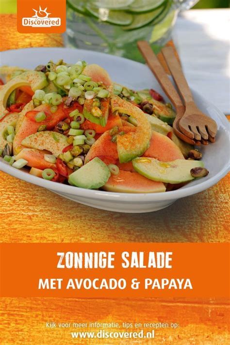 Mangosalade Met Spinazie En Avocado Artofit