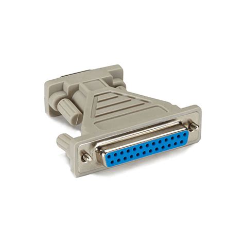 Rs232 Serial Adapter Db9 Male To Db25 Female Black Box