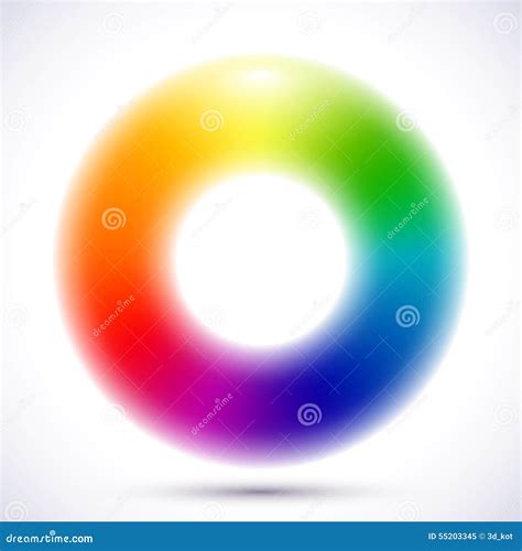 Abstract Blurry Color Wheel Stock Vector Illustration Of Decoration