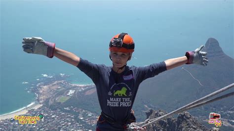 Red Bus TV City Sightseeing Cape Town Abseil On Table Mountain