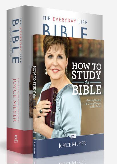 The Everyday Life Bible How To Study The Bible Joyce Meyer Ministries