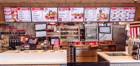 Digital Menu Boards for KFC – Pioneer Group