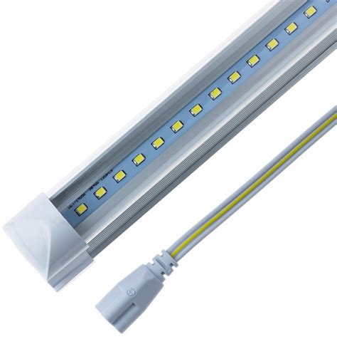 10 Pz Tubo Lampara Led 18w T8 Con Canaleta 1 20 Mts Envio Gr Mercado