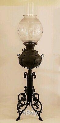 Antique 1894 Bradley And Hubbard B H Victorian GWTH Banquet Cast Iron