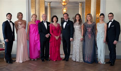 Tms King Carl Xvi Gustaf And Queen Silvia Of Sweden Host A Gala Dinner