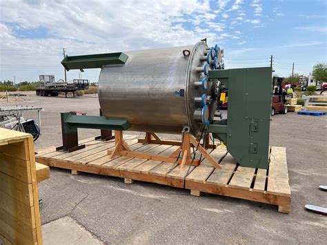 Gallon Myers Jacketed Insulated Stainless Steel Mixing Tank