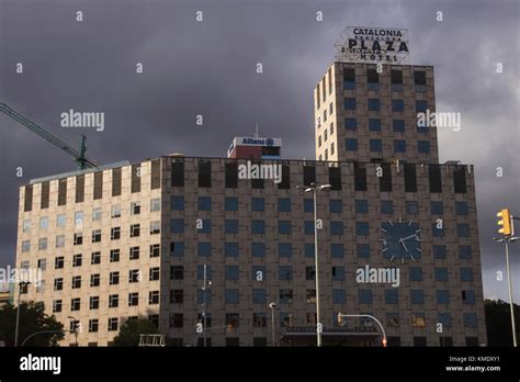 Hotel Catalonia Barcelona Plaza Placa Espanya Barcelona Spain Stock