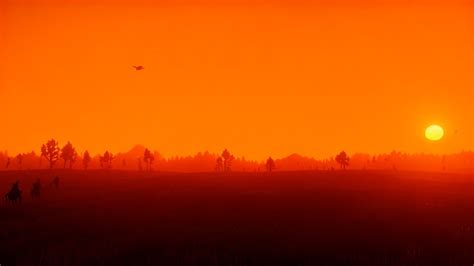 Sunset in Red Dead Redemption 2 by Kevin1230san on DeviantArt