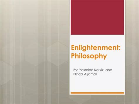 Ppt Enlightenment Philosophy Powerpoint Presentation Free Download