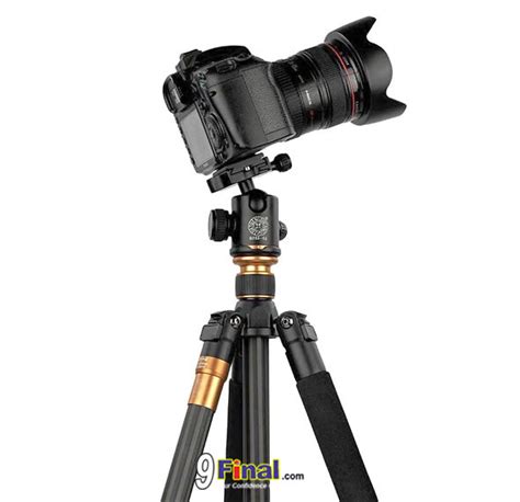 Qzsd Q999c Professional Carbon Fiber Tripod Monopod Ball Head For Dslr