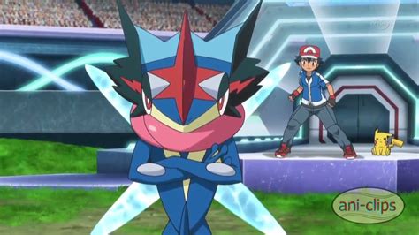 Ashs Greninja Vs Alains Mega Charizard X Final Match Pokemon Xyandz Youtube